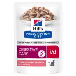 Hills I/d Mit ActivBiome+ Lachs Frischebeutel Für Katzen 12 X 85 G ActivBiome+ Lachs Frischebeutel