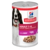 Hills Science Plan Canine Adult Rind Dosenfutter Für Hunde 12 X 370 G Dosenfutter Mit Rind
