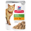 Hills Science Plan Feline Mature Adult 7+ Senior Vitality Huhn Frischebeutel Für Katzen 12 X 85 G Huhn Frischebeutel