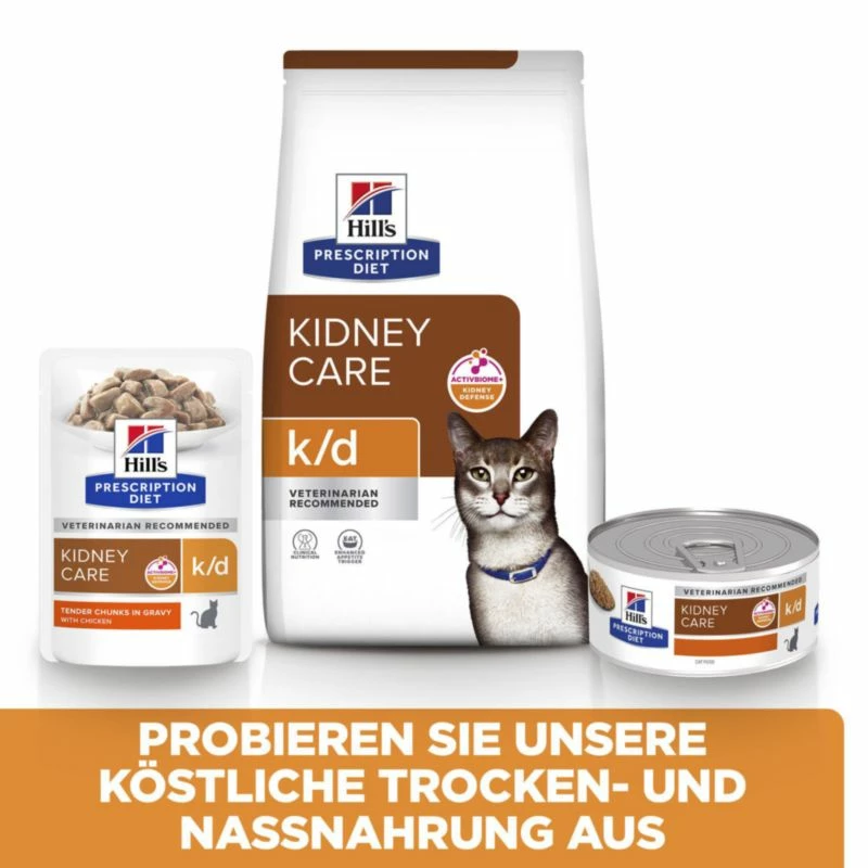 Hills K/d Katze Dosenfutter Bei Nierenerkrankungen 24 X 156 G Feingehackt - Huhn Dosen 9 Hills K/d Katze Dosenfutter Bei Nierenerkrankungen 24 X 156 G Feingehackt - Huhn Dosen – Bild 9