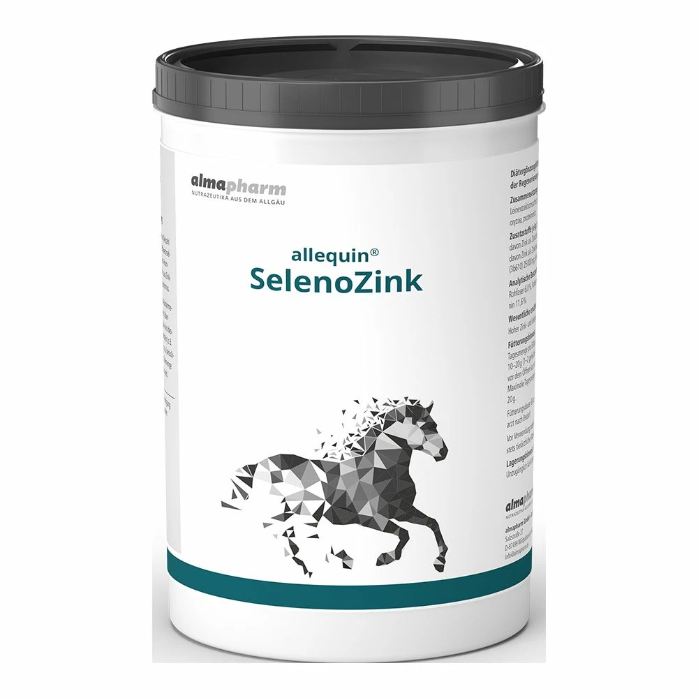 Almapharm Allequin SelenoZink Fürs Pferd 1 Kg Pulver Dose Für Pferde 2 Almapharm Allequin SelenoZink Fürs Pferd 1 Kg Pulver Dose Für Pferde – Bild 2