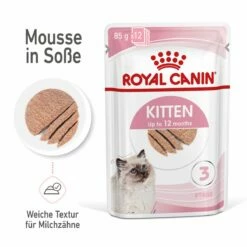 Royal Canin Kitten Frischebeutel Mousse 12 X 85 G Mousse Frischebeutel