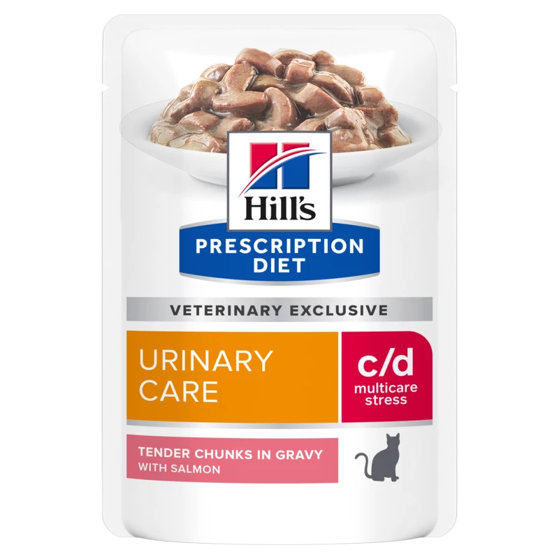 Hills Feline C/d Multicare Stress Lachs Frischebeutel Für Katzen 12 X 85 G Lachs Frischebeutel 1 Hills Feline C/d Multicare Stress Lachs Frischebeutel Für Katzen 12 X 85 G Lachs Frischebeutel