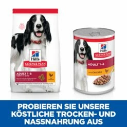 Hills Science Plan Canine Adult Huhn Dosenfutter Für Hunde 12 X 370 G Dosenfutter Mit Huhn -Geflügelbedarf Verkäufe 2024 H1DDdvhvjsrn 52742050782 5