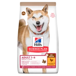 Hills Science Plan Canine Adult No Grain Medium Huhn Trockenfutter 14 Kg Trockenfutter Mit Huhn