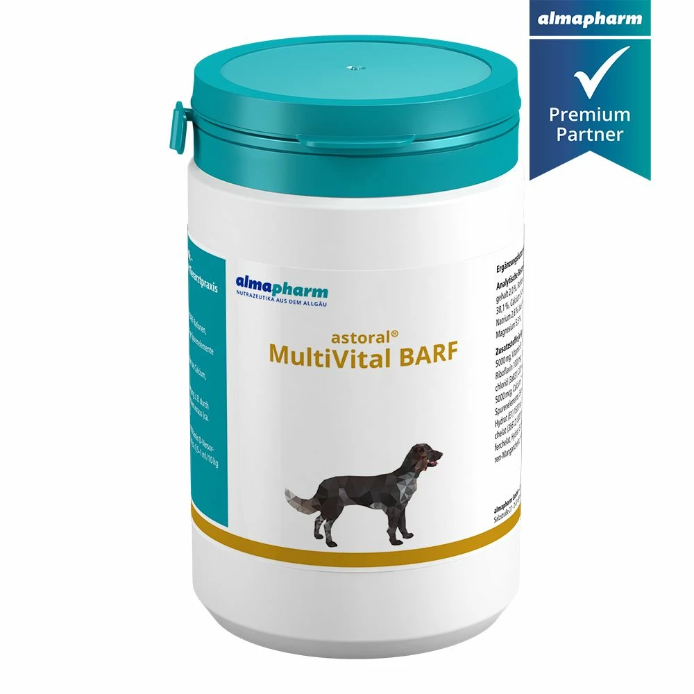 Almapharm Astoral MultiVital BARF Für Hunde 250 G Pulver Dose Für Hunde