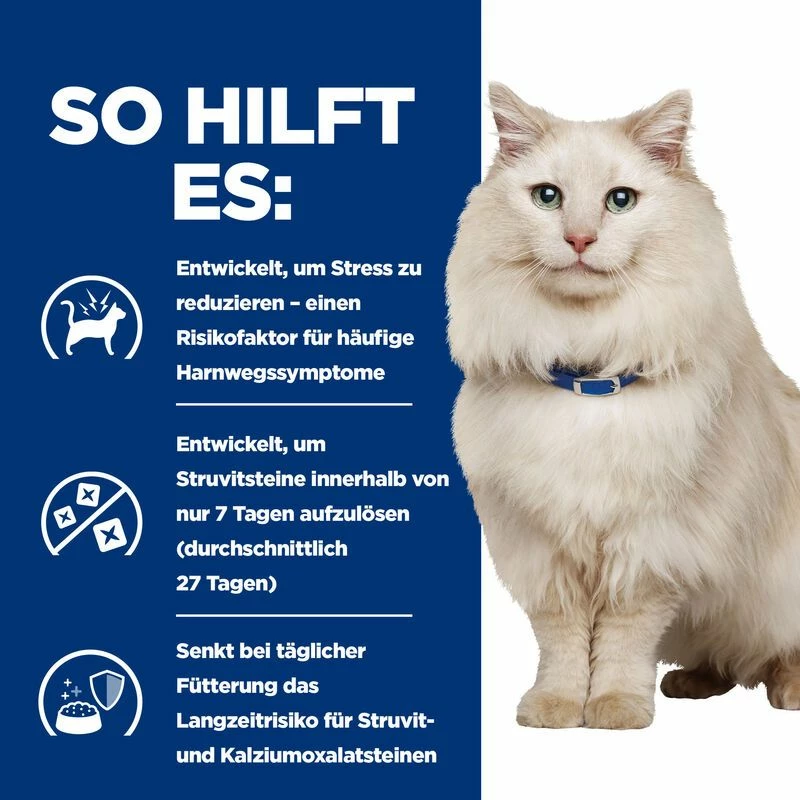 Hills Feline C/d Multicare Stress Trockenfutter Für Katzen 1,5 Kg Huhn Trockenfutter Für Katzen 4 Hills Feline C/d Multicare Stress Trockenfutter Für Katzen 1,5 Kg Huhn Trockenfutter Für Katzen – Bild 4