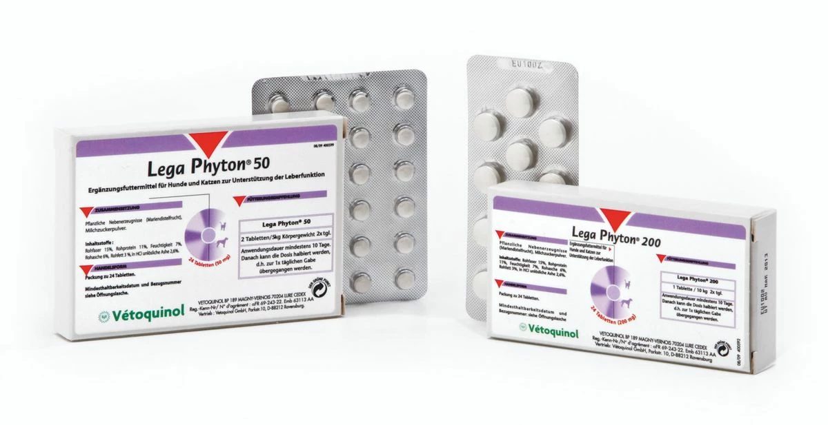 Vetoquinol Lega-Phyton 200 Für Die Leber 24 Tabletten Lega-Phyton 2 Vetoquinol Lega-Phyton 200 Für Die Leber 24 Tabletten Lega-Phyton – Bild 2