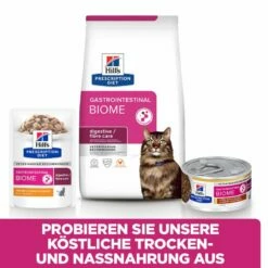 Hills Prescription Diet Feline Gastrointestinal Biome Frischebeutel Für Katze 12 X 85 G Frischebeutel -Geflügelbedarf Verkäufe 2024 VjG5N44TO5Vg 52742053806 6