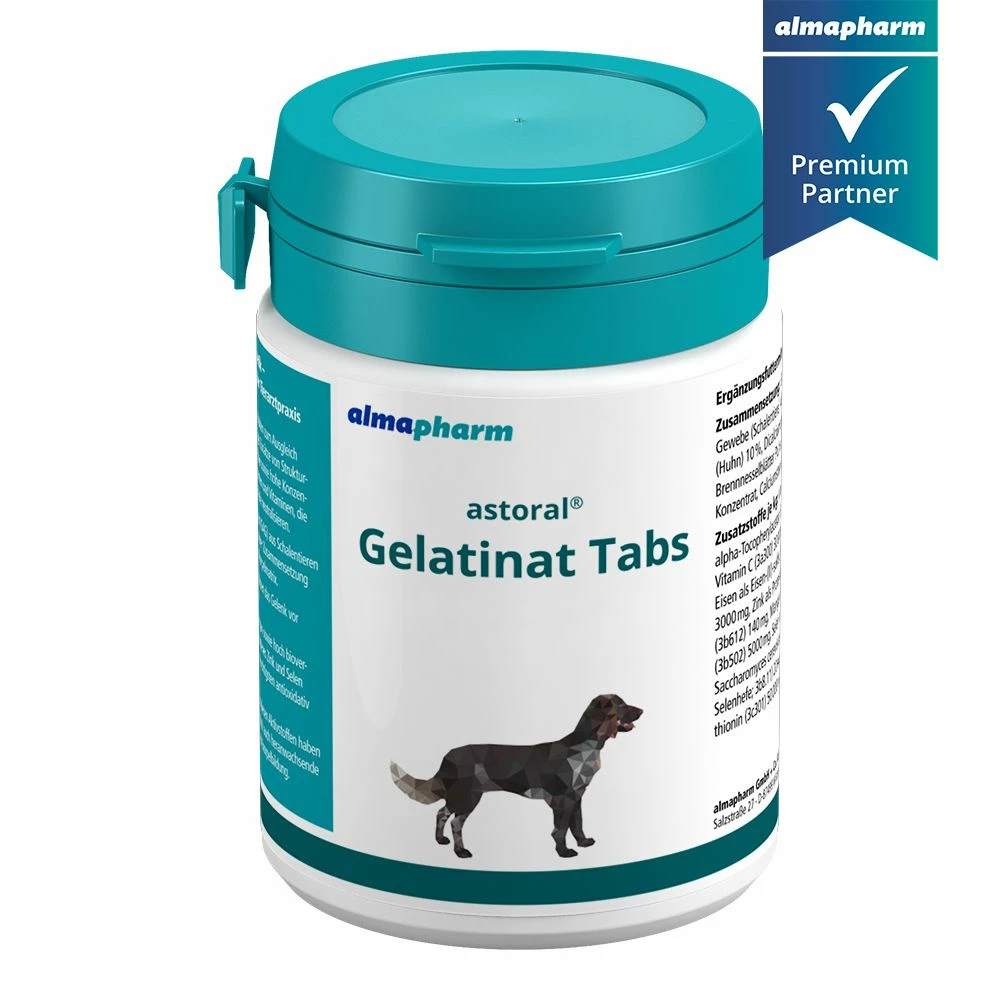Almapharm Astoral Gelatinat Tabs 30 Tabletten Für Hunde – Bild 4