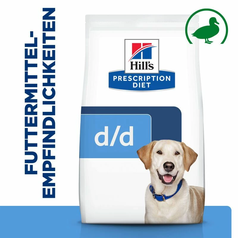 Hills D/d Hund Trockenfutter Bei Unverträglichkeiten 4 Kg Trockenfutter Für Hunde 2 Hills D/d Hund Trockenfutter Bei Unverträglichkeiten 4 Kg Trockenfutter Für Hunde – Bild 2