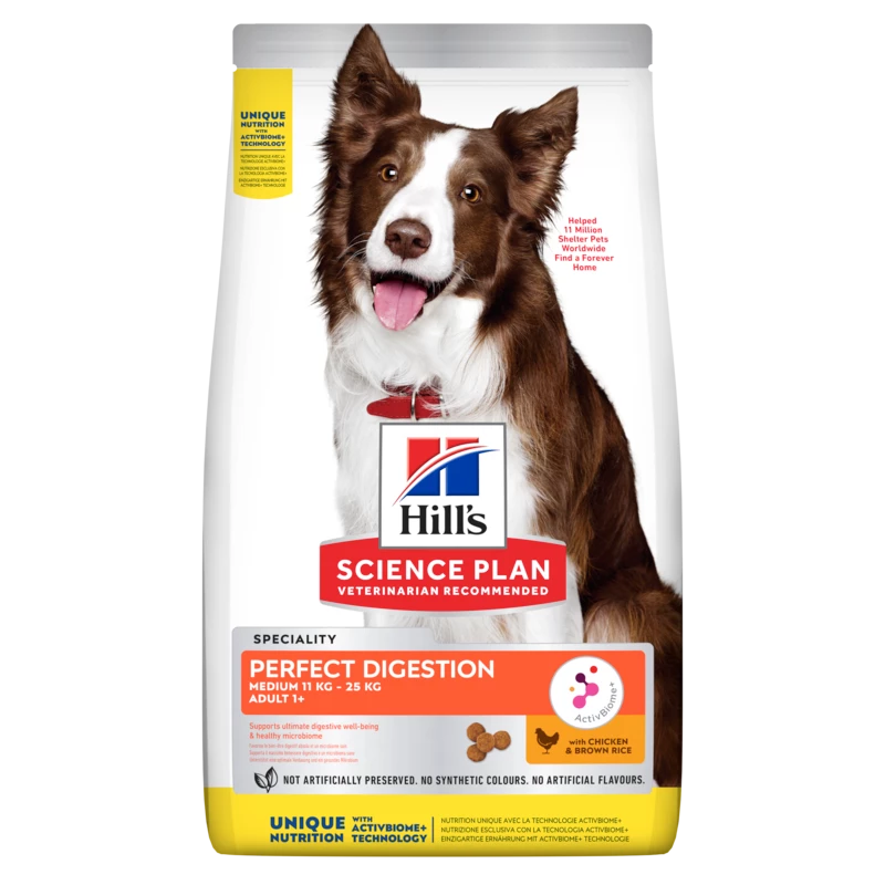 Hills Science Plan Canine Perfect Digestion Adult Medium Trockenfutter Für Hunde 14 Kg Huhn & Reis Trockenfutter 1 Hills Science Plan Canine Perfect Digestion Adult Medium Trockenfutter Für Hunde 14 Kg Huhn & Reis Trockenfutter