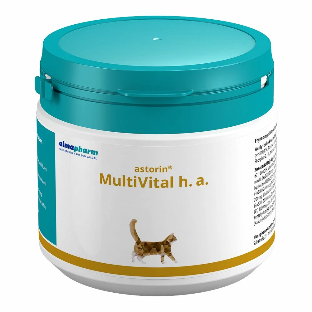 Almapharm Astorin MultiVital HA Katze Für Allergiker 100 G Pulver Dose Für Katzen 3 Almapharm Astorin MultiVital HA Katze Für Allergiker 100 G Pulver Dose Für Katzen – Bild 3