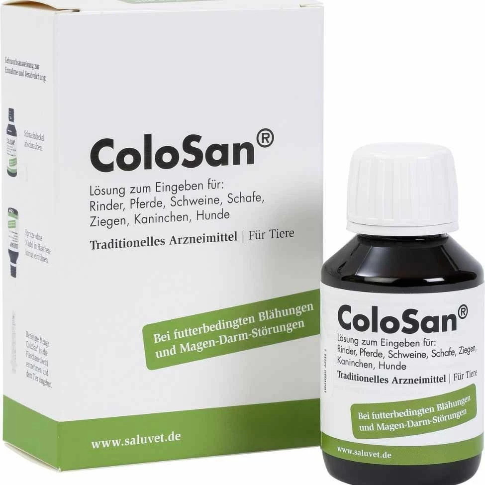 Plantavet ColoSan Hund + Kaninchen + Pferd 100 Ml Flasche 1 Plantavet ColoSan Hund + Kaninchen + Pferd 100 Ml Flasche