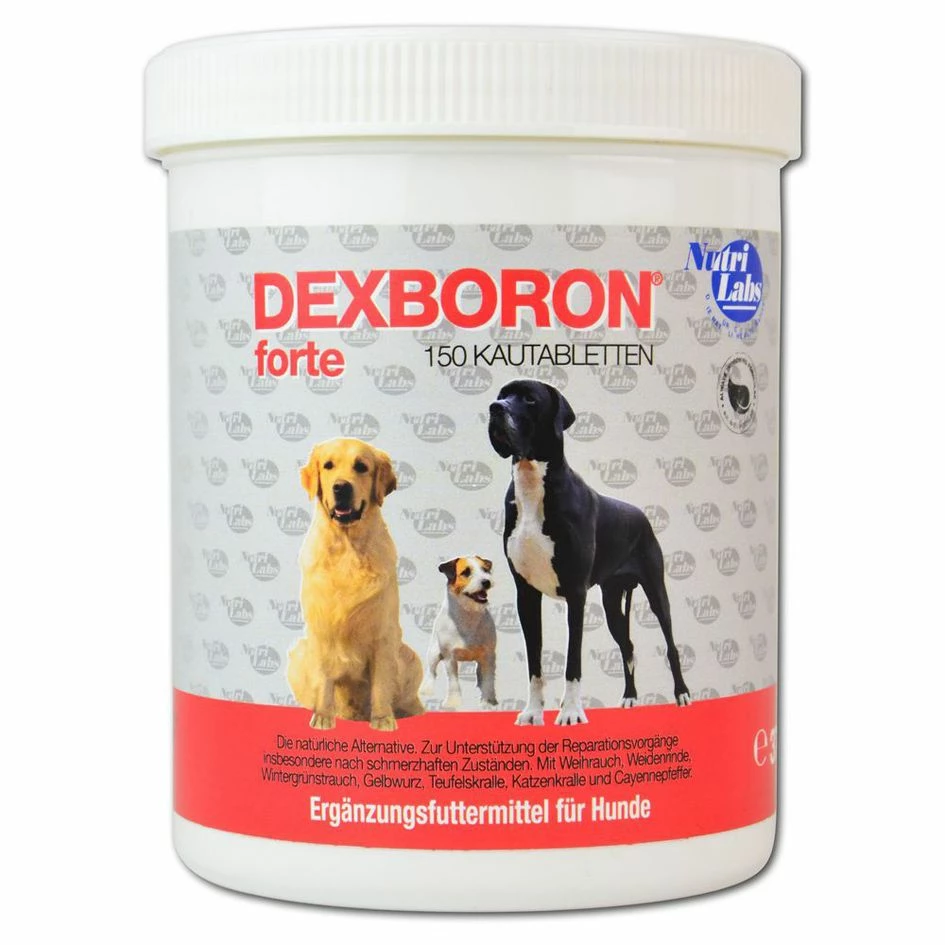 NutriLabs Dexboron Forte Kautabletten Für Alte Hunde 150 Kautabletten Dexboron Forte 1 NutriLabs Dexboron Forte Kautabletten Für Alte Hunde 150 Kautabletten Dexboron Forte