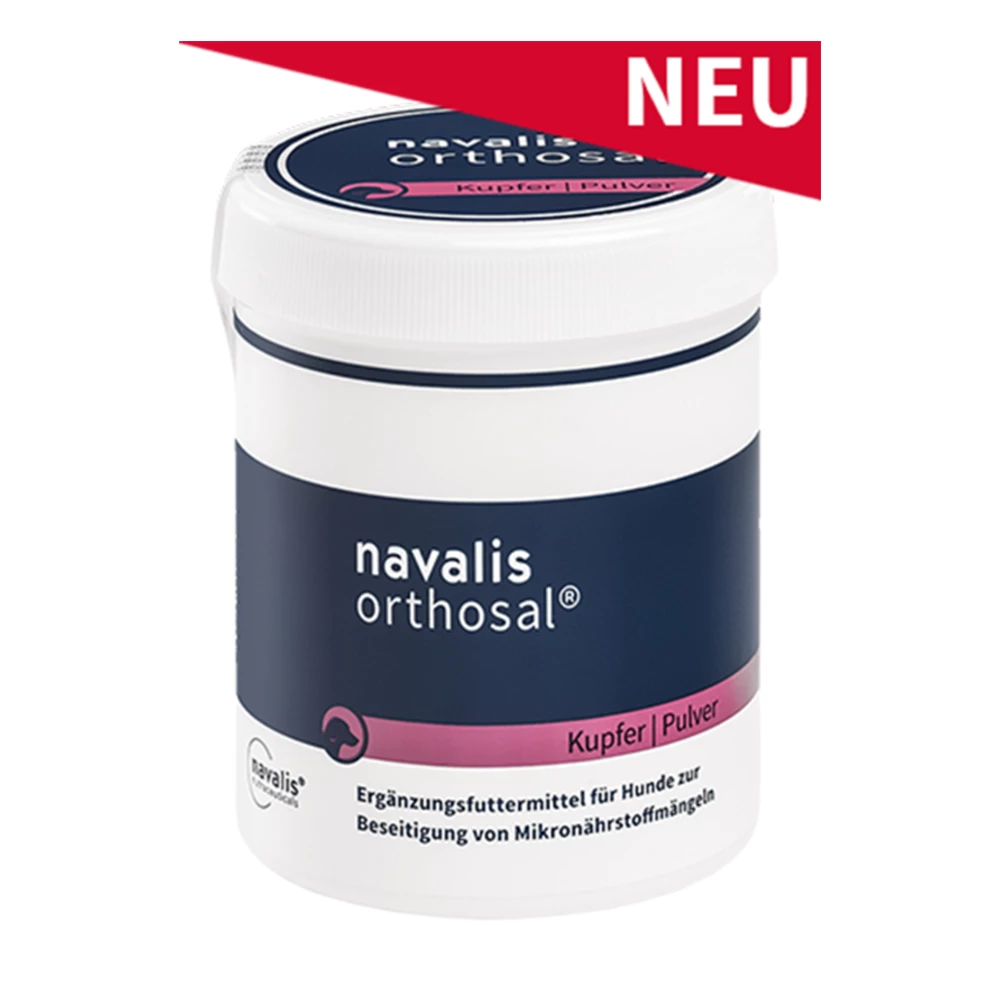 Navalis Orthosal Kupfer Dog Hund 150 G Dose Für Hunde 1 Navalis Orthosal Kupfer Dog Hund 150 G Dose Für Hunde