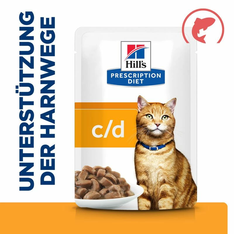 Hills Feline C/d Multicare Lachs Frischebeutel Für Katzen 12 X 85 G Lachs Frischebeutel 2 Hills Feline C/d Multicare Lachs Frischebeutel Für Katzen 12 X 85 G Lachs Frischebeutel – Bild 2