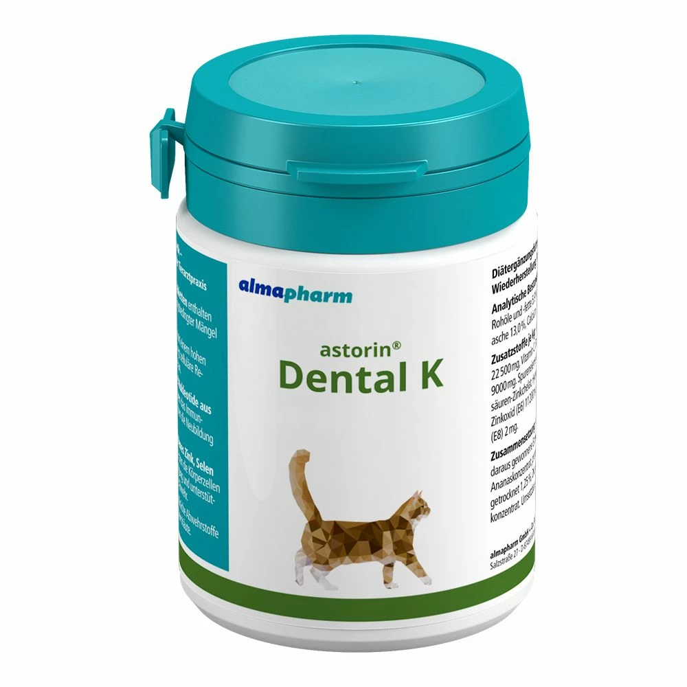 Almapharm Astorin Dental K 30 Tabletten Dose Für Katzen – Bild 2