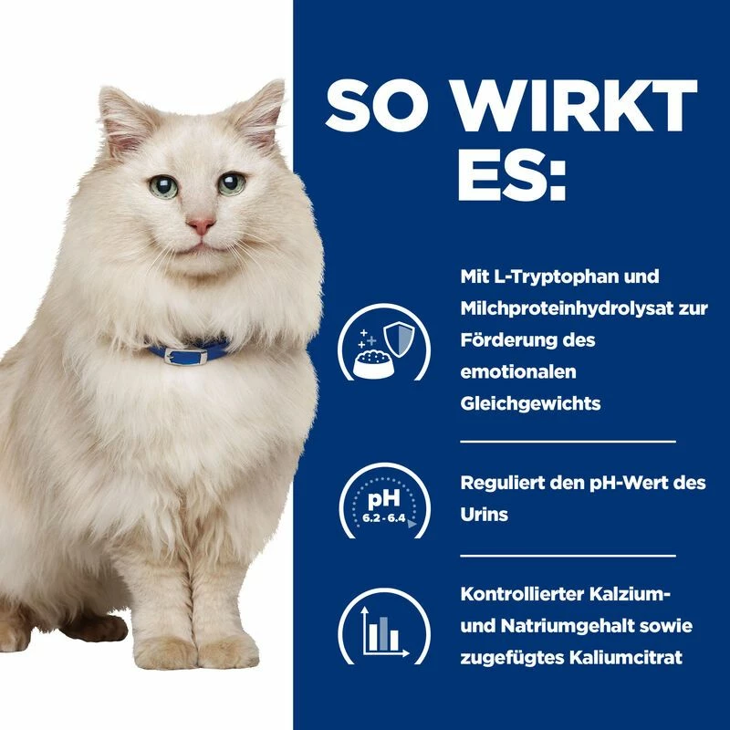Hills Feline C/d Multicare Stress Trockenfutter Für Katzen 1,5 Kg Huhn Trockenfutter Für Katzen 3 Hills Feline C/d Multicare Stress Trockenfutter Für Katzen 1,5 Kg Huhn Trockenfutter Für Katzen – Bild 3
