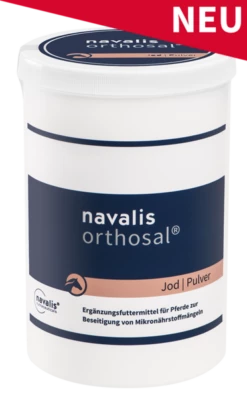 Navalis Orthosal Jod Pulver Für Pferde 1 Kg Dose Für Pferde