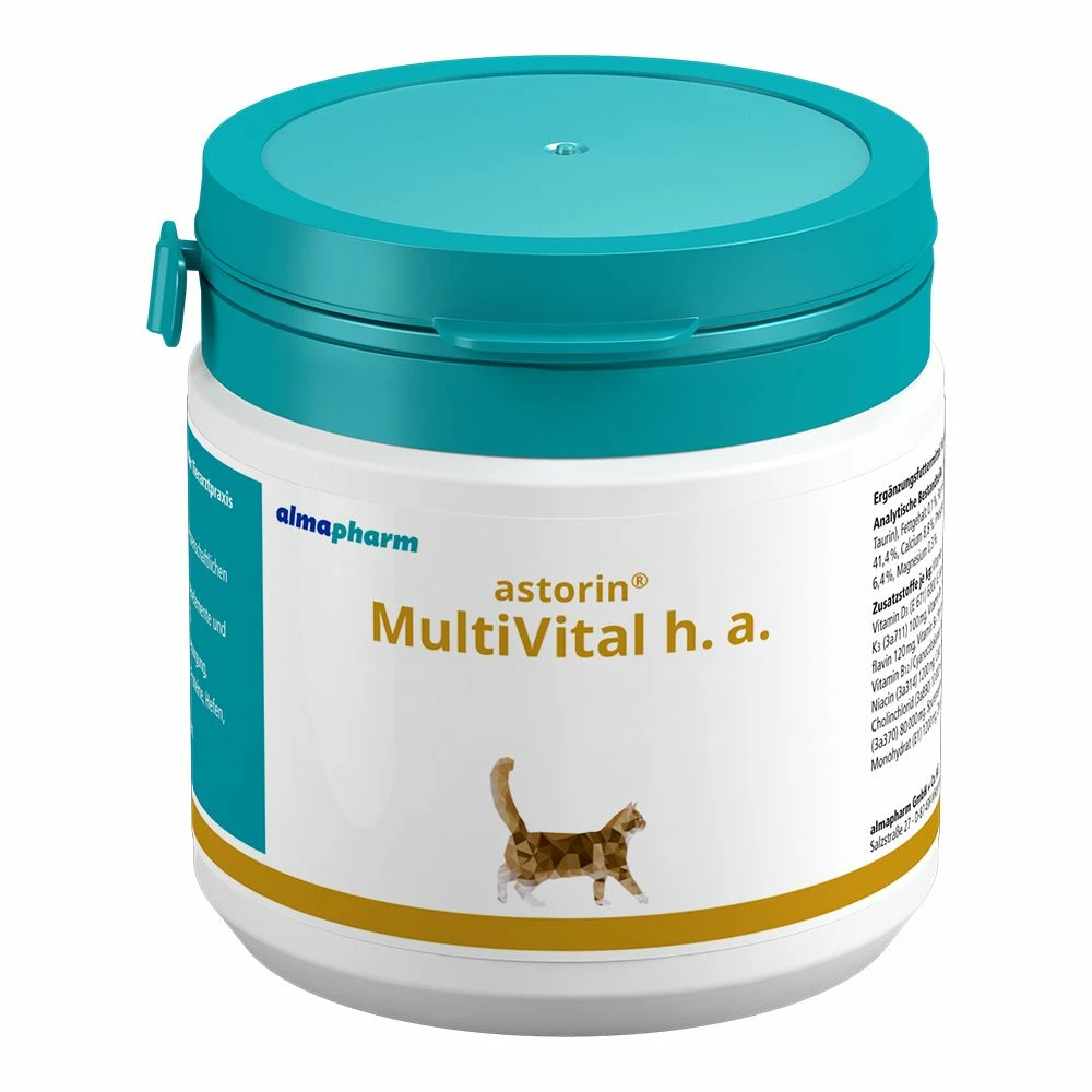 Almapharm Astorin MultiVital HA Katze Für Allergiker 100 G Pulver Dose Für Katzen 2 Almapharm Astorin MultiVital HA Katze Für Allergiker 100 G Pulver Dose Für Katzen – Bild 2