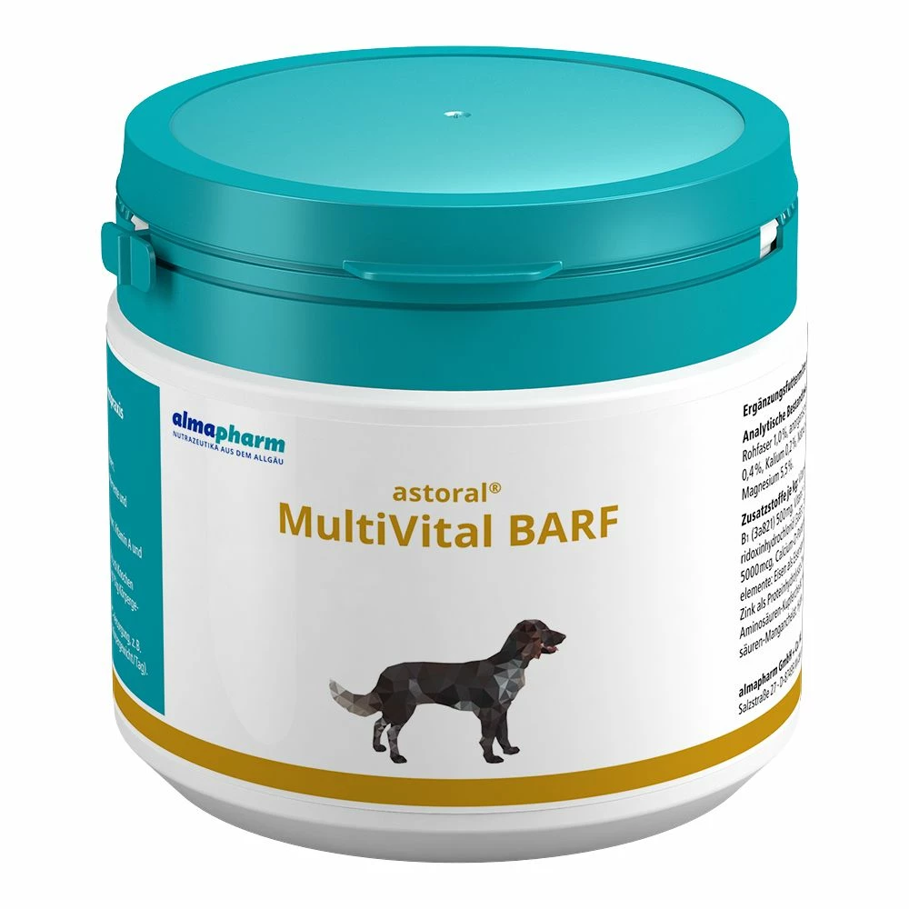 Almapharm Astoral MultiVital BARF Für Hunde 250 G Pulver Dose Für Hunde – Bild 3
