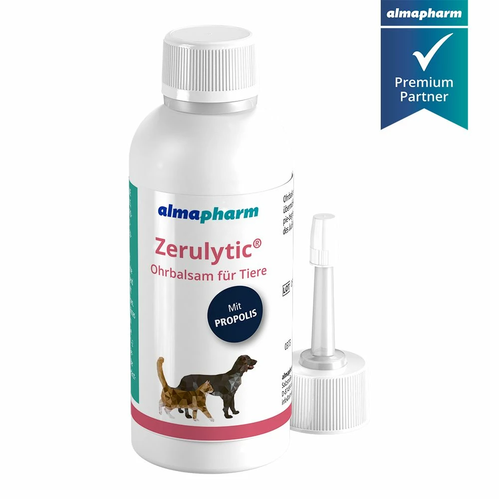 Almapharm Zerulytic Ohrbalsam Für Tiere 100 Ml Flasche 1 Almapharm Zerulytic Ohrbalsam Für Tiere 100 Ml Flasche